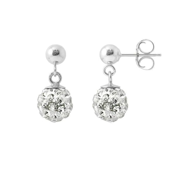 Örhängen - LOVA LOLA VAN DER KEEN - Äkta Kristall - 925 Sterling Silver - Pousse System