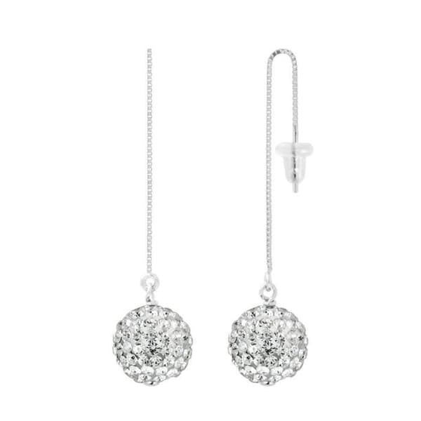 LOVA LOLA VAN DER KEEN - Örhängen - Prestige Smycken - Äkta Kristall - 925 Sterling Silver - Pousse System