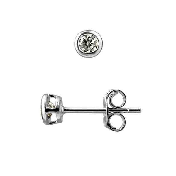 Örhängen - LOVA - LOLA VAN DER KEEN - 925 Sterling Silver - Cubic Zirconia - Barnvagnssystem
