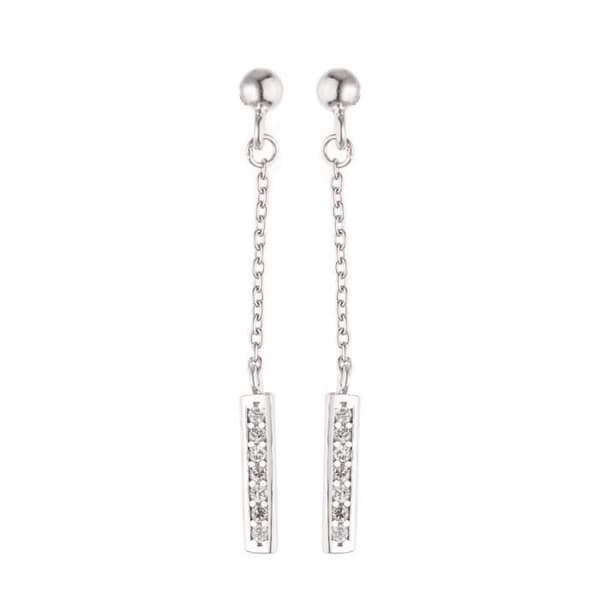 Wanda örhängen - Rhodiumpläterade 925 Sterling Silver