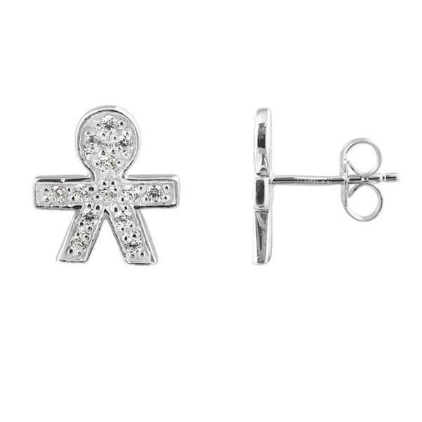 LOVA LOLA VAN DER KEEN - Pojkörhängen - 925 Sterling Silver - Damsmycken