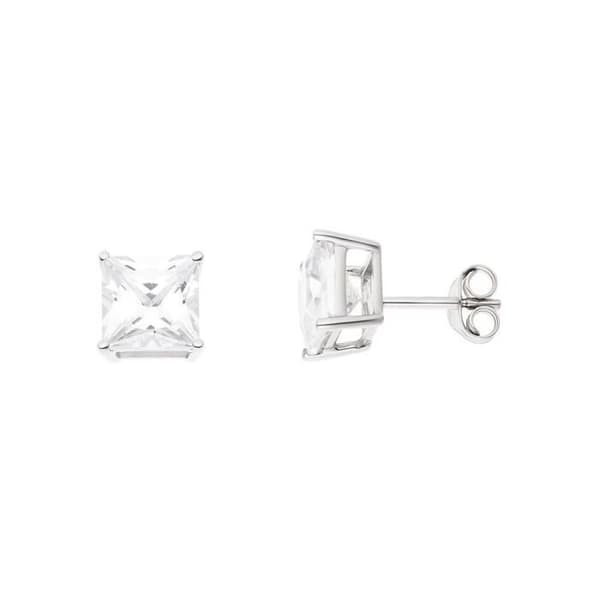 Örhängen - LOVA LOLA VAN DER KEEN - Solitaire - Sterling Silver 925 - Syntetisk Diamond - 7 mm