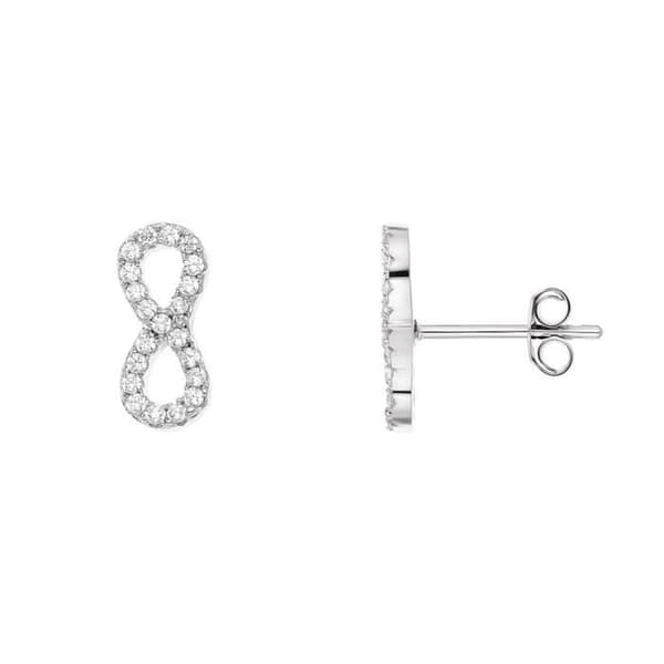 Örhängen - LOVA - LOLA VAN DER KEEN - 925 Sterling Silver - Cubic Zirconia - Barnvagnssystem