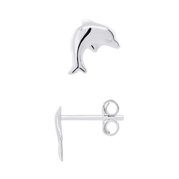 Örhängen - LÉA &amp; ARTHUR - DOLPHIN - Silver 925 - Spänningssystem - Barn