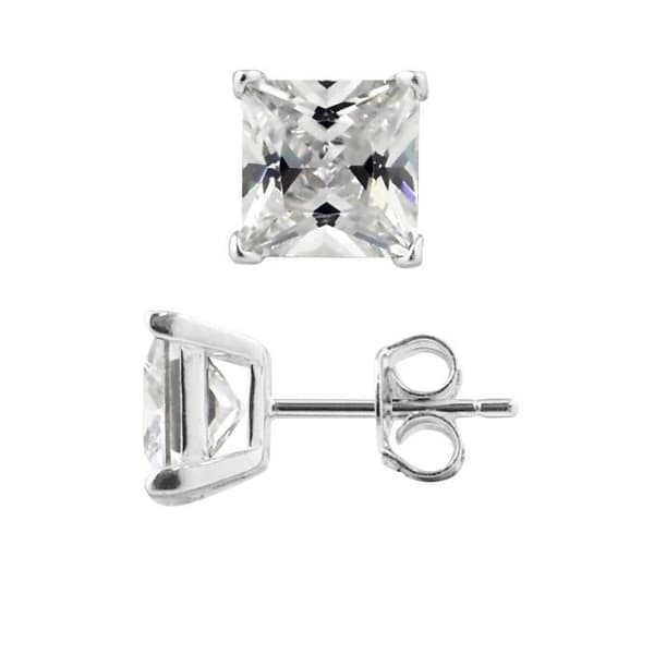 LOVA LOLA VAN DER KEEN - Solitärörhängen - Prestigesmycken - Syntetisk diamant - 925 Sterling Silver - Bi
