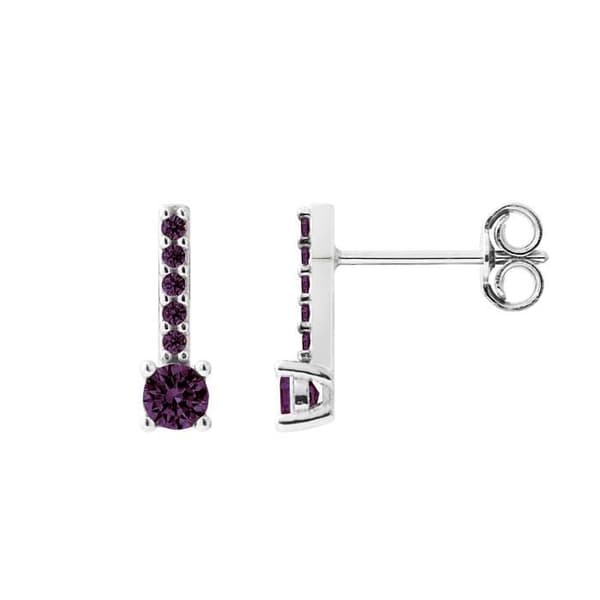 Evodie Örhängen - Rhodiumpläterade 925 Sterling Silver