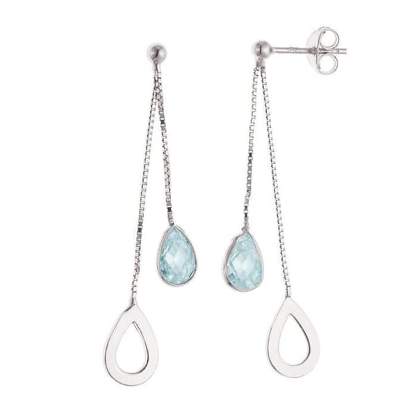 Isa Örhängen - Rhodiumpläterade 925 Sterling Silver