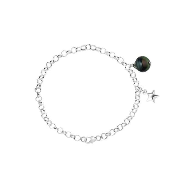 Armband - PERLINEA - Min Stjärna - Tahiti Kulturpärla 9-10 mm - Silver 925 - Karbinhake