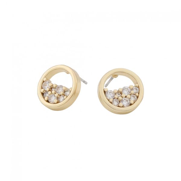 Snö - Copenhagen Small Coin Ear Guld One Size