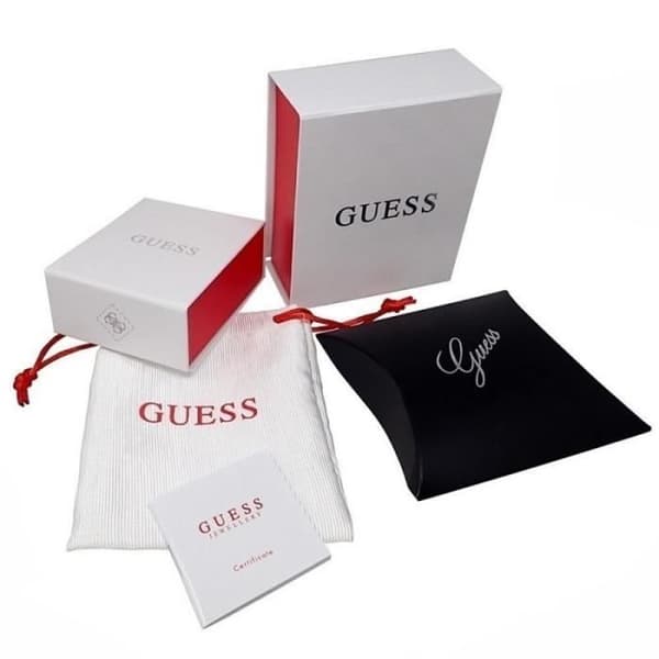 Örhängen - Guess - Jube01191Jwrht-U - Rostfritt stål - Hoops - Månfaser