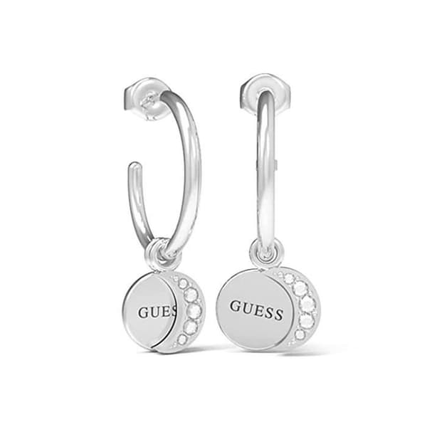 Örhängen - Guess - Jube01191Jwrht-U - Rostfritt stål - Hoops - Månfaser