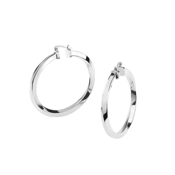 Örhängen - GUESS - JUBE01484JWRHT-U - Rostfritt stål - Silver - Creole