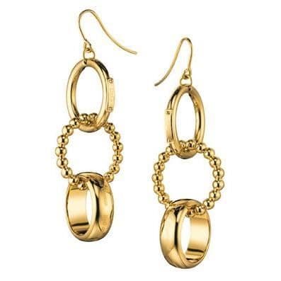 Örhängen - D&amp;G - JEWELS TRIPLET DJ0659 - Guldpläterad - Gyllene - Hänge-krok