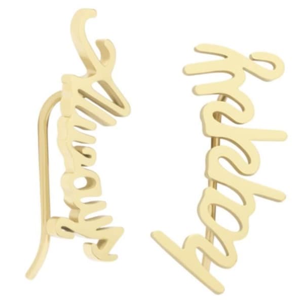 Örhängen - MR WONDERFUL - WJ10104 - Rostfritt stål - Guld - Hänge - Kropp