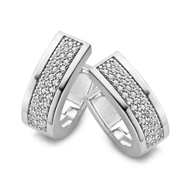 ORPHELIA SILVER Hoop örhängen för kvinnor i 925 Sterling Silver -ZO-5075