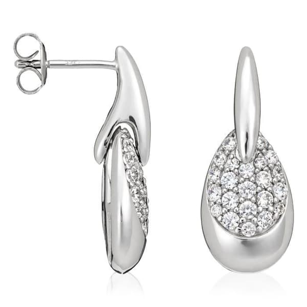 Örhänge - ORPHELIA - ZO-5141 - Sterling silver 925 - Anti-allergisk - Rhodinerad