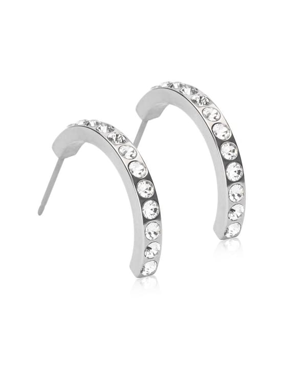 Blomdahl Örhängen ST PENDANT BRILLIANCE CURVED CRYSTAL 20MM