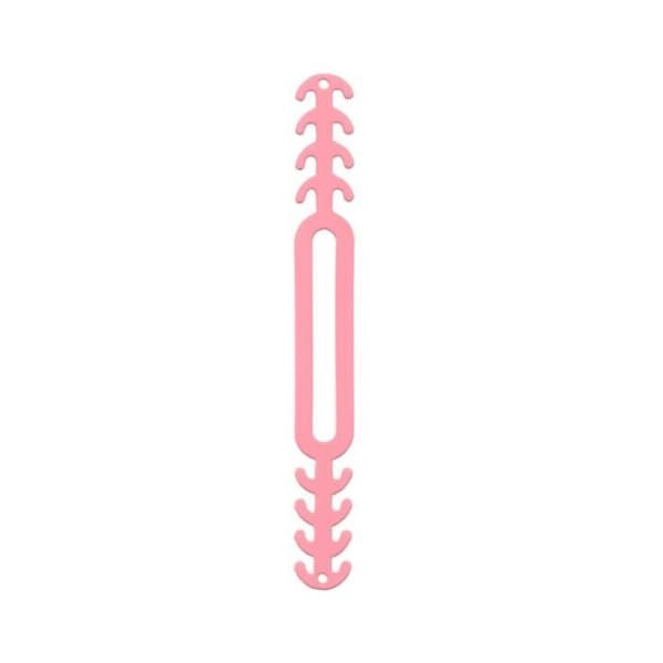 WedDecor Pink Face Mask Extension Öronskydd med 4 justerbara remskydd Klämma för cykelhållare,...