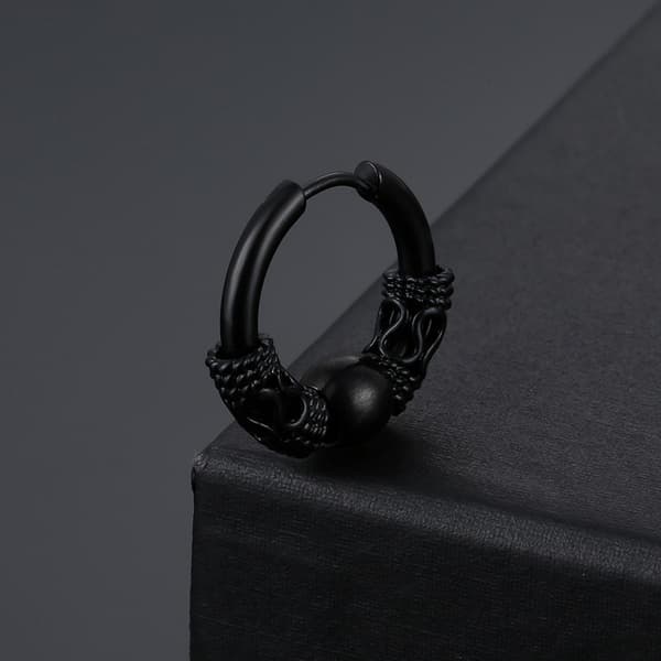 Korvakoru Sormus Lävistykset Ball Black