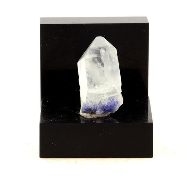 Quartz + Dumortierite örhängen - ABIJOUX - Hänge - Krok - Blå
