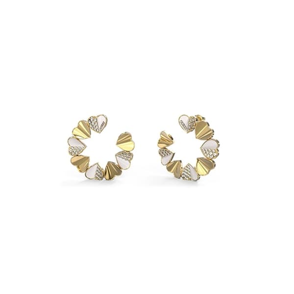 Naisten korvakorut Guess JUBE03043JWYGWHT-U