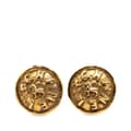 Pikkukuva 1 / 4: Pre-owned Chanel Gold Plated Logo Clip On Earrings Gold