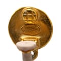 Pikkukuva 3 / 4: Pre-owned Chanel Gold Plated CC Teardrop Clip On Earrings Gold