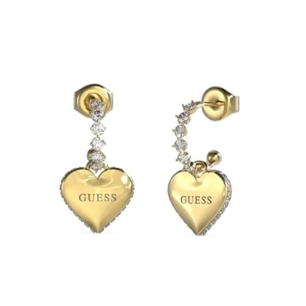 Örhängen - GUESS - JUBE02234JWYGT-U - Rostfritt stål - Guld - Zirconia