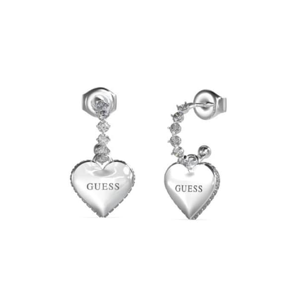 Örhängen - GUESS - JUBE02234JWRHT-U - Rostfritt stål - Silver - Zirkoniumoxid