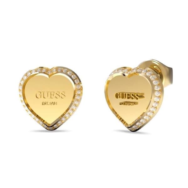 Örhängen - GUESS - JUBE01427JWYGT-U - Rostfritt stål - Guld - Zirkonium