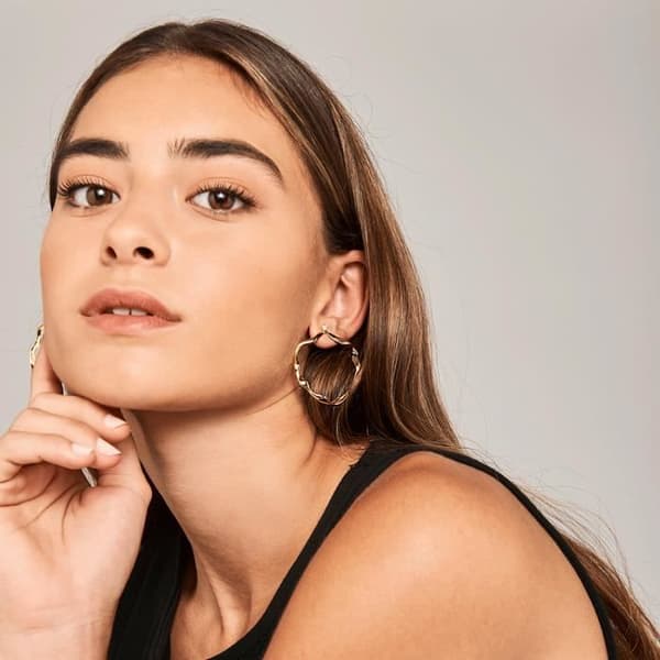 P D Paola 925 Sterling Silver Guld Tokio örhängen AR01-068-U