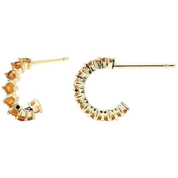 Örhängen - PDPaola - Yellow Bird - Silver - Guld - Cubic Zirconia