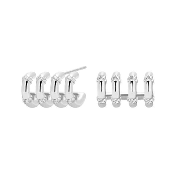 P D Paola 925 Sterling Silver Giselle Giselle Örhängen AR02-108-U