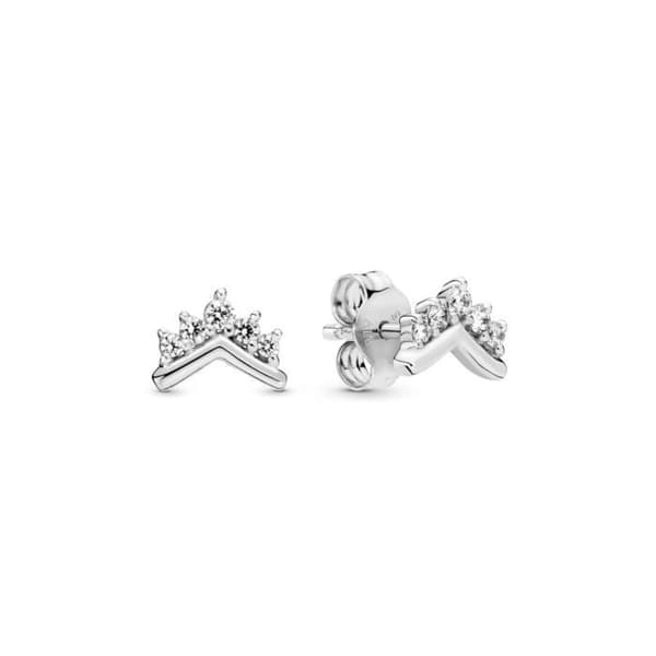 Örhängen - Pandora - 298274CZ - Silver 925 - Grå - Kvinna