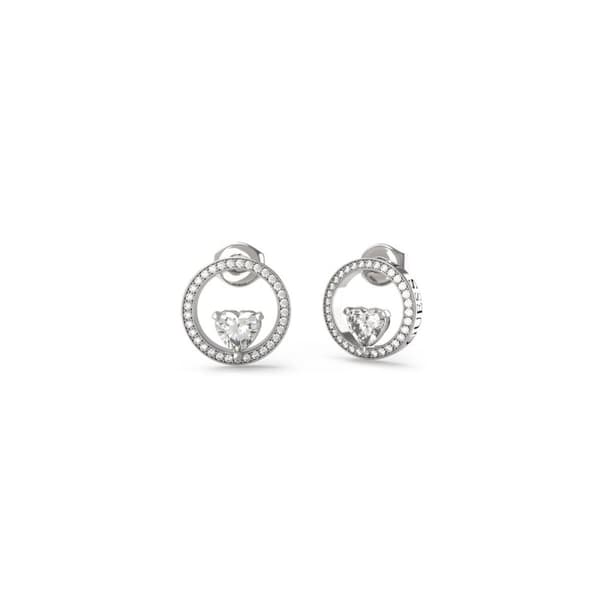 Naisten korvakorut Guess JUBE04666JWRHT-U Hopeinen