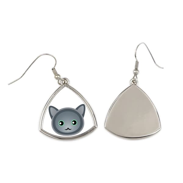 Nebelung - eleganta presentörhängen i metall från Art-Dog