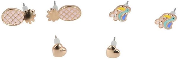 Earrings Inca Tropical (3 pcs)