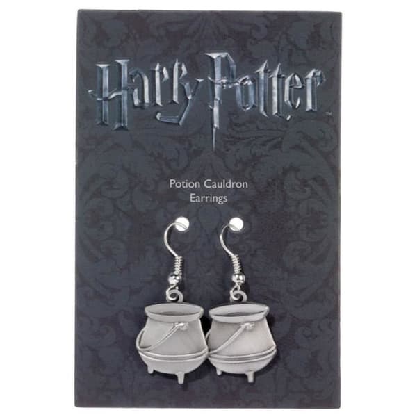 Örhängen - Harry Potter - Traktörsgryta - Pläterad silver - 925/1000 - Silverfärgad