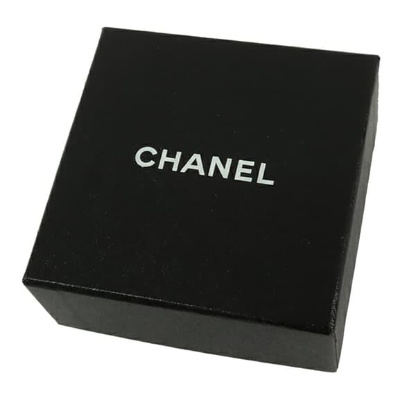 Pre-owned Chanel Gold Plated CC Round Clip On Earrings Gold