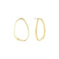 Miniatyrbilde 1 av 2: Ladies' Earrings Calvin Klein SCULPTURAL Stainless steel Golden
