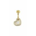 Miniatyrbilde 4 av 4: Ladies' Earrings Guess JUBE04019JWYGWHT-U