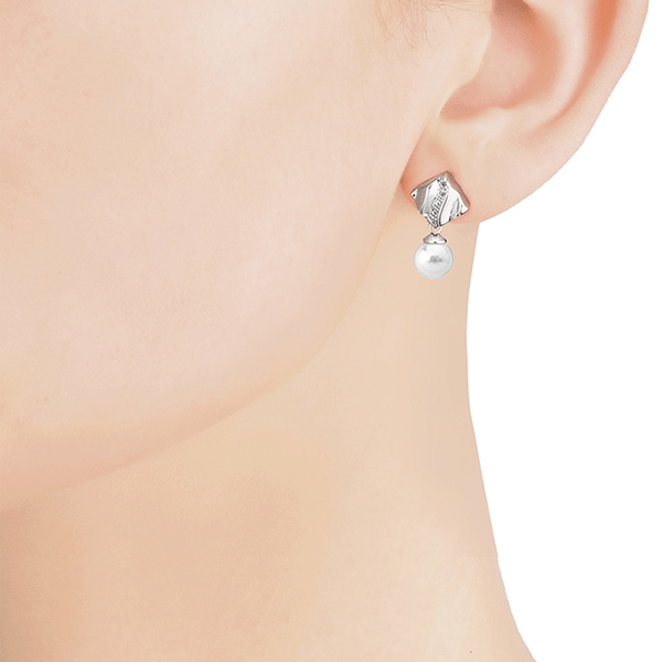 Ladies' Earrings Majorica 15480.01.2.000.010.1