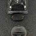 Miniatyrbild 3 av 4: Pre-owned Chanel Silver Plated Square Crystal Clip On Earrings Silver