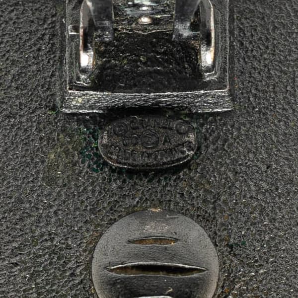 Pre-owned Chanel Silver Plated Square Crystal Clip On Earrings Silver