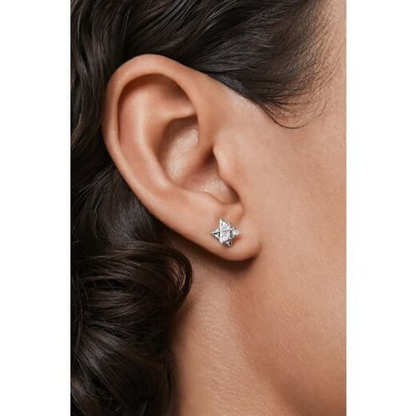 Naisten korvakorut Swarovski 5700322 Hopeinen