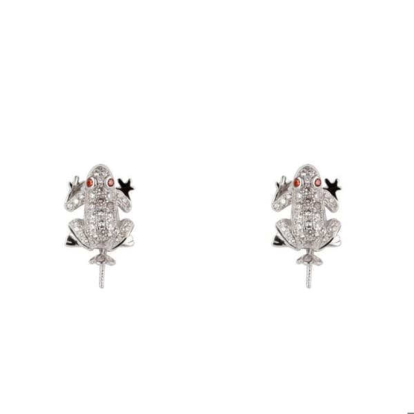 Örhängen - Lancaster - JLA-EAR-FROG1 - Silver 925 - Dormeuse - Kvinna
