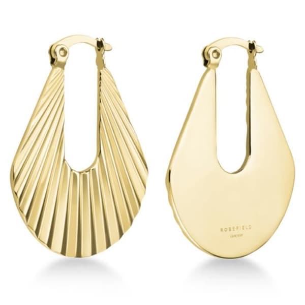 Örhänge - ROSEFIELD - JOYERIA THE RAYE - Guld - Rostfritt stål - Omega