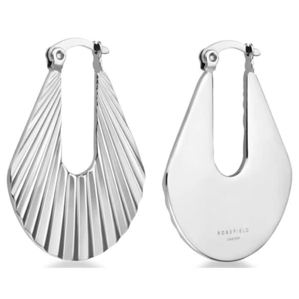 Örhängen - ROSEFIELD - JOYERIA THE RAYE - Silver - Rostfritt stål - Omega