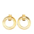 Pikkukuva 2 / 4: Pre-owned Chanel Gold Plated Round Clip on Earrings Gold
