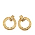 Pikkukuva 1 / 4: Pre-owned Chanel Gold Plated Round Clip on Earrings Gold